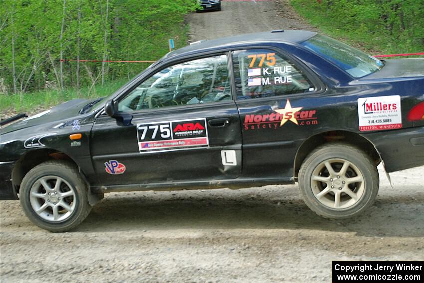Kristian Rue / Mark Rue Subaru Impreza 2.5RS on SS4, Parkway II.