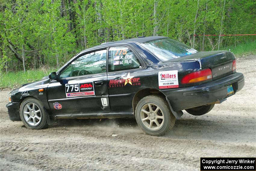 Kristian Rue / Mark Rue Subaru Impreza 2.5RS on SS4, Parkway II.