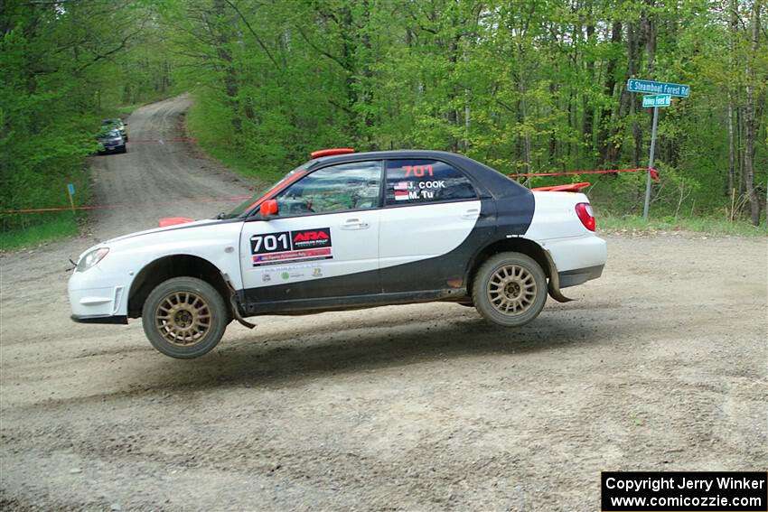 Jason Cook / Maggie Tu Subaru WRX on SS4, Parkway II.