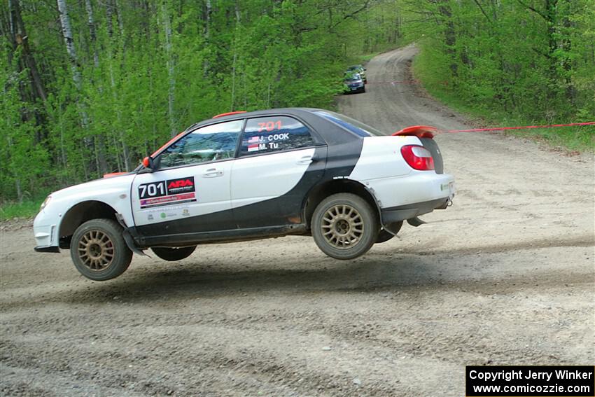 Jason Cook / Maggie Tu Subaru WRX on SS4, Parkway II.