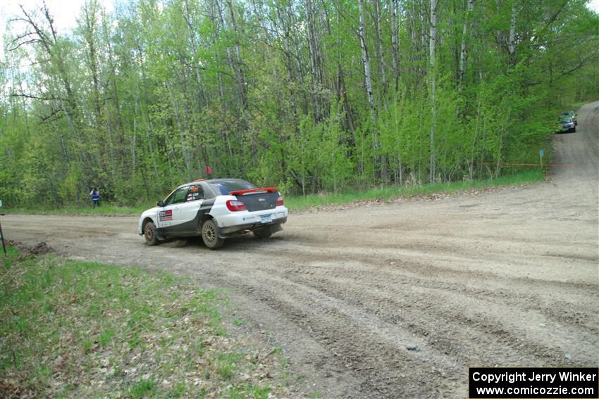 Jason Cook / Maggie Tu Subaru WRX on SS4, Parkway II.