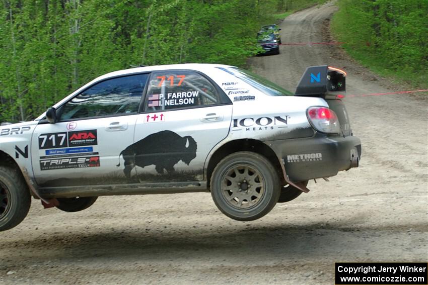 Peter Farrow / Ian Nelson Subaru WRX on SS4, Parkway II.