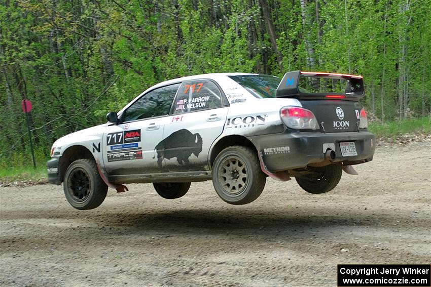 Peter Farrow / Ian Nelson Subaru WRX on SS4, Parkway II.