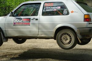 Josh Nykanen / Connor Himes VW GTI on SS4, Parkway II.