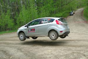 Brent Lucio / Betsy Nguyen Ford Fiesta on SS4, Parkway II.