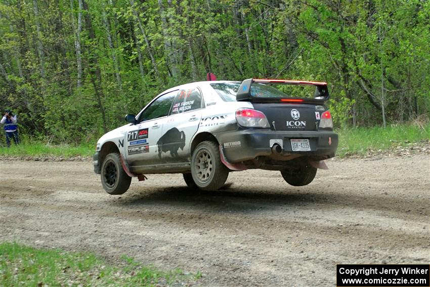 Peter Farrow / Ian Nelson Subaru WRX on SS4, Parkway II.