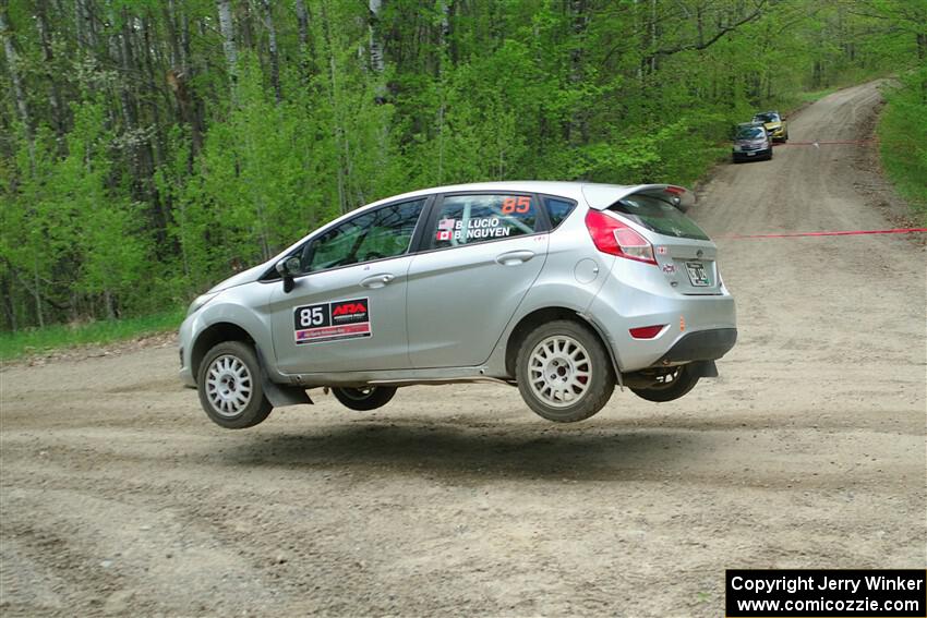 Brent Lucio / Betsy Nguyen Ford Fiesta on SS4, Parkway II.
