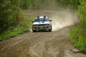 Aidan Hicks / John Hicks Subaru Impreza Wagon on SS5, Blue Trail II.