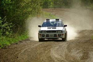 Aidan Hicks / John Hicks Subaru Impreza Wagon on SS5, Blue Trail II.