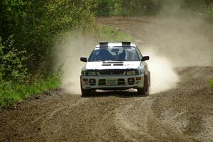 Aidan Hicks / John Hicks Subaru Impreza Wagon on SS5, Blue Trail II.