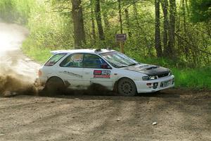 Aidan Hicks / John Hicks Subaru Impreza Wagon on SS5, Blue Trail II.