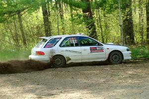 Aidan Hicks / John Hicks Subaru Impreza Wagon on SS5, Blue Trail II.