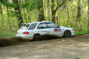 Aidan Hicks / John Hicks Subaru Impreza Wagon on SS5, Blue Trail II.