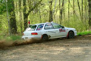 Aidan Hicks / John Hicks Subaru Impreza Wagon on SS5, Blue Trail II.