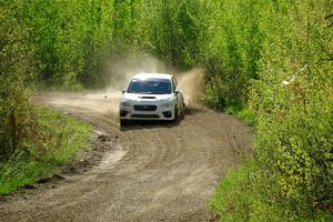 Jamey Randall / Andrew Rausch Subaru WRX on SS5, Blue Trail II.