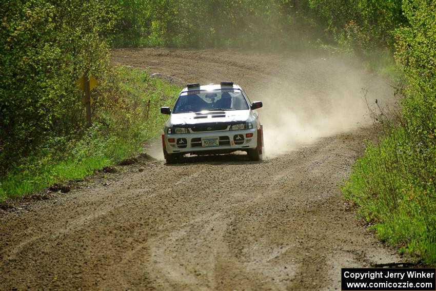 Aidan Hicks / John Hicks Subaru Impreza Wagon on SS5, Blue Trail II.