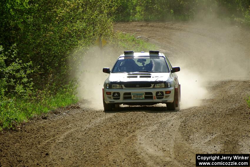 Aidan Hicks / John Hicks Subaru Impreza Wagon on SS5, Blue Trail II.