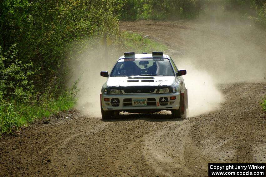 Aidan Hicks / John Hicks Subaru Impreza Wagon on SS5, Blue Trail II.