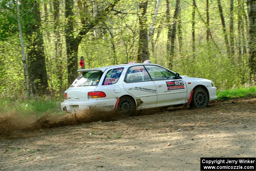 Aidan Hicks / John Hicks Subaru Impreza Wagon on SS5, Blue Trail II.