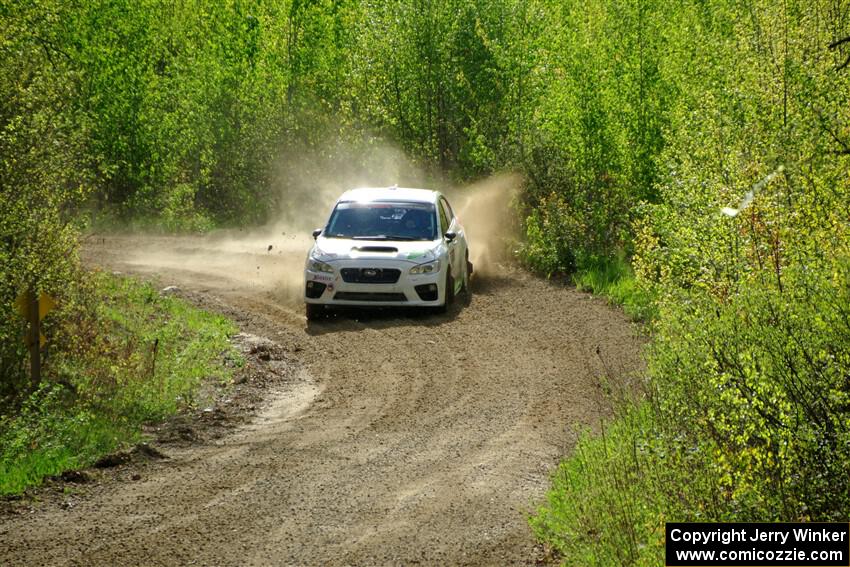 Jamey Randall / Andrew Rausch Subaru WRX on SS5, Blue Trail II.