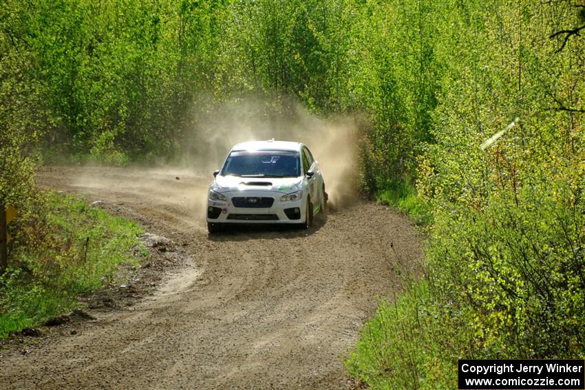 Jamey Randall / Andrew Rausch Subaru WRX on SS5, Blue Trail II.