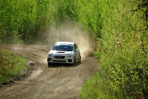 Jamey Randall / Andrew Rausch Subaru WRX on SS5, Blue Trail II.