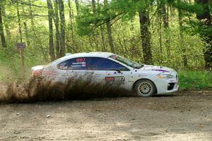 Jamey Randall / Andrew Rausch Subaru WRX on SS5, Blue Trail II.