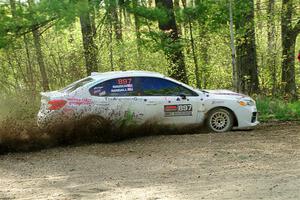 Jamey Randall / Andrew Rausch Subaru WRX on SS5, Blue Trail II.
