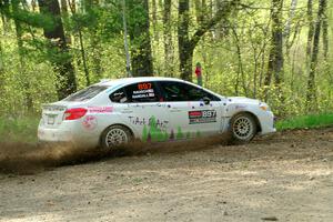 Jamey Randall / Andrew Rausch Subaru WRX on SS5, Blue Trail II.
