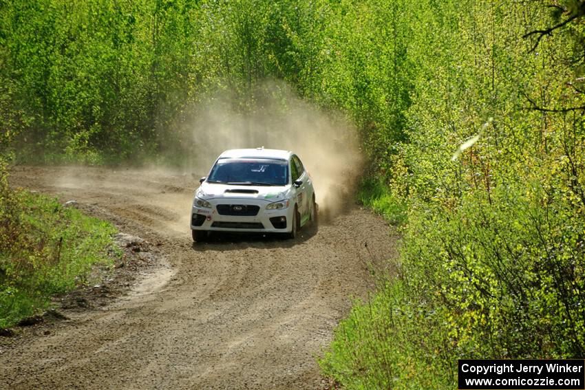 Jamey Randall / Andrew Rausch Subaru WRX on SS5, Blue Trail II.