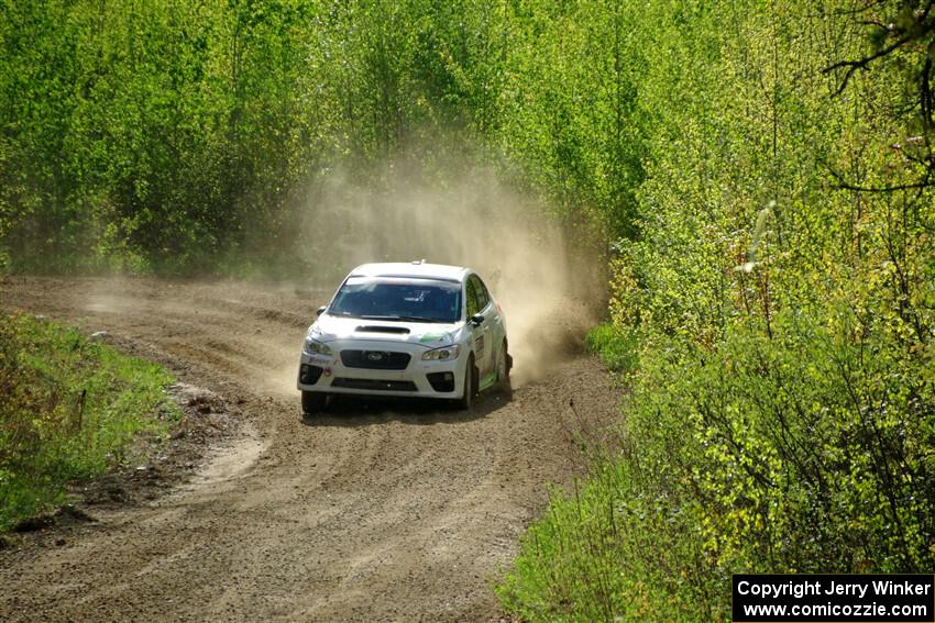 Jamey Randall / Andrew Rausch Subaru WRX on SS5, Blue Trail II.