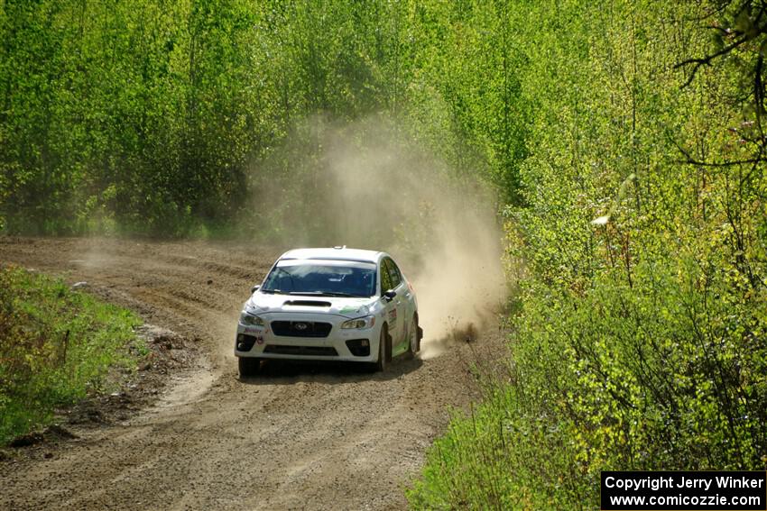 Jamey Randall / Andrew Rausch Subaru WRX on SS5, Blue Trail II.