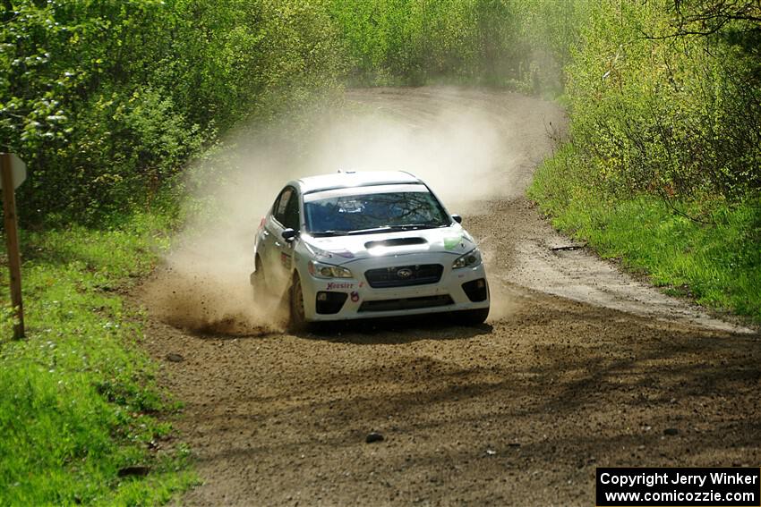Jamey Randall / Andrew Rausch Subaru WRX on SS5, Blue Trail II.