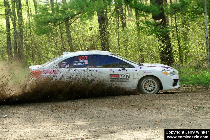 Jamey Randall / Andrew Rausch Subaru WRX on SS5, Blue Trail II.
