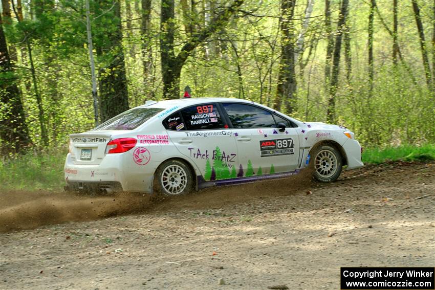 Jamey Randall / Andrew Rausch Subaru WRX on SS5, Blue Trail II.
