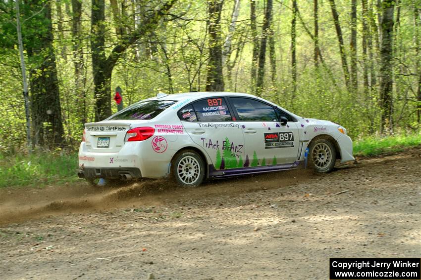 Jamey Randall / Andrew Rausch Subaru WRX on SS5, Blue Trail II.