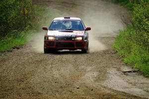 Arin DeMaster / Dustin Sharkozy Subaru Impreza on SS5, Blue Trail II.