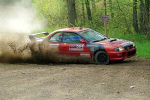 Arin DeMaster / Dustin Sharkozy Subaru Impreza on SS5, Blue Trail II.