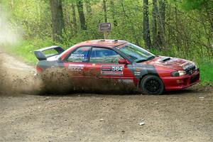 Arin DeMaster / Dustin Sharkozy Subaru Impreza on SS5, Blue Trail II.