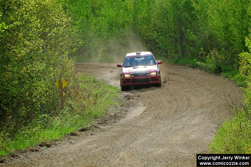 Arin DeMaster / Dustin Sharkozy Subaru Impreza on SS5, Blue Trail II.
