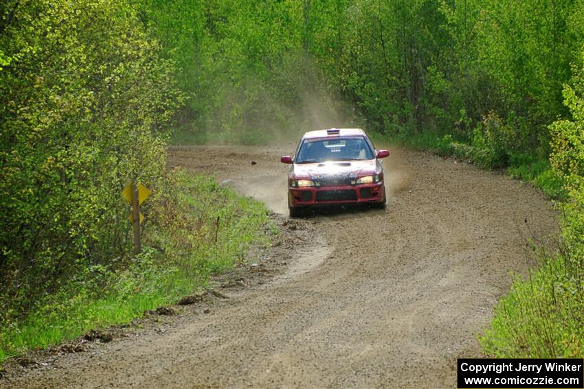 Arin DeMaster / Dustin Sharkozy Subaru Impreza on SS5, Blue Trail II.