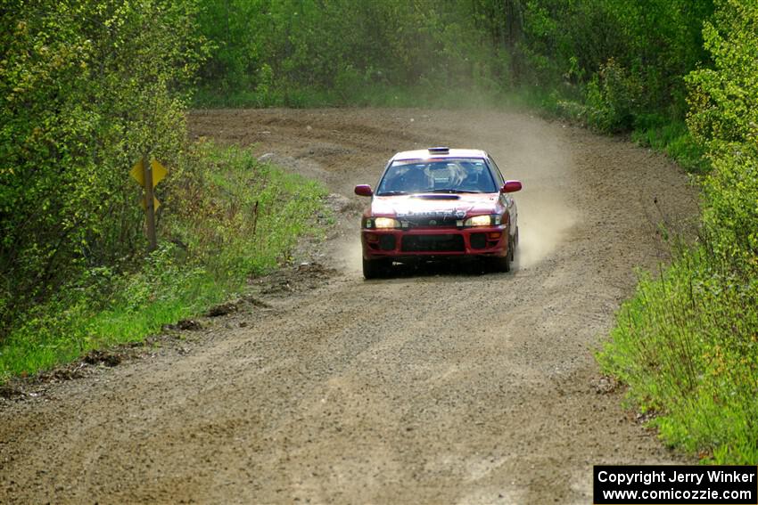 Arin DeMaster / Dustin Sharkozy Subaru Impreza on SS5, Blue Trail II.