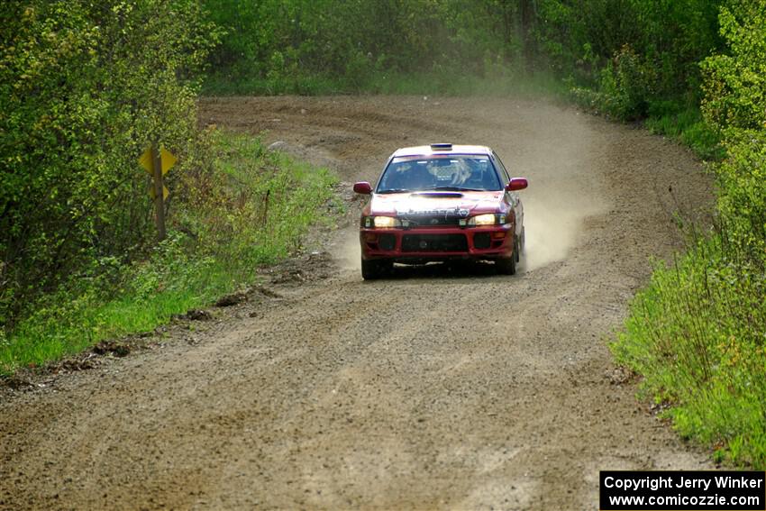 Arin DeMaster / Dustin Sharkozy Subaru Impreza on SS5, Blue Trail II.