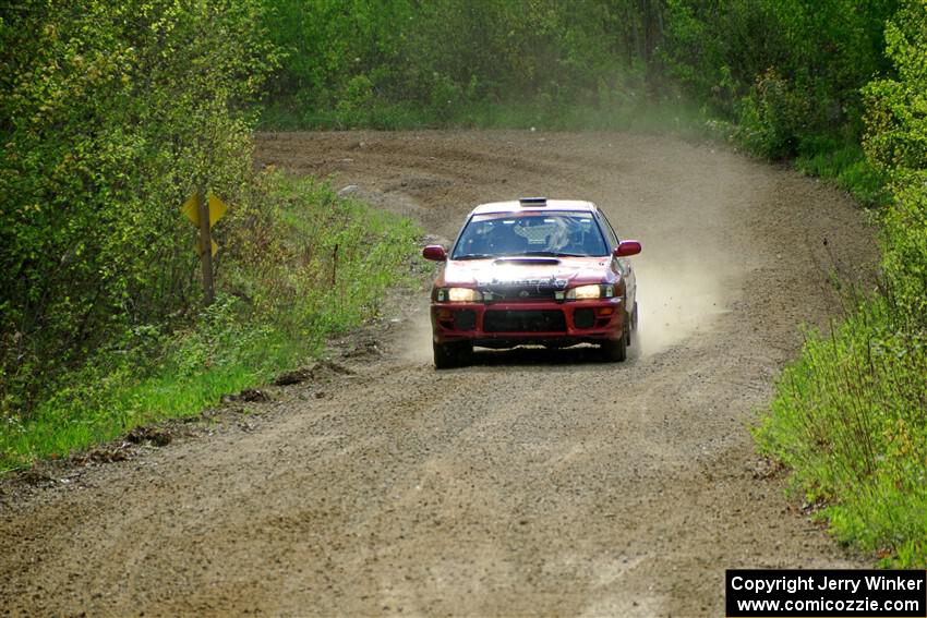 Arin DeMaster / Dustin Sharkozy Subaru Impreza on SS5, Blue Trail II.