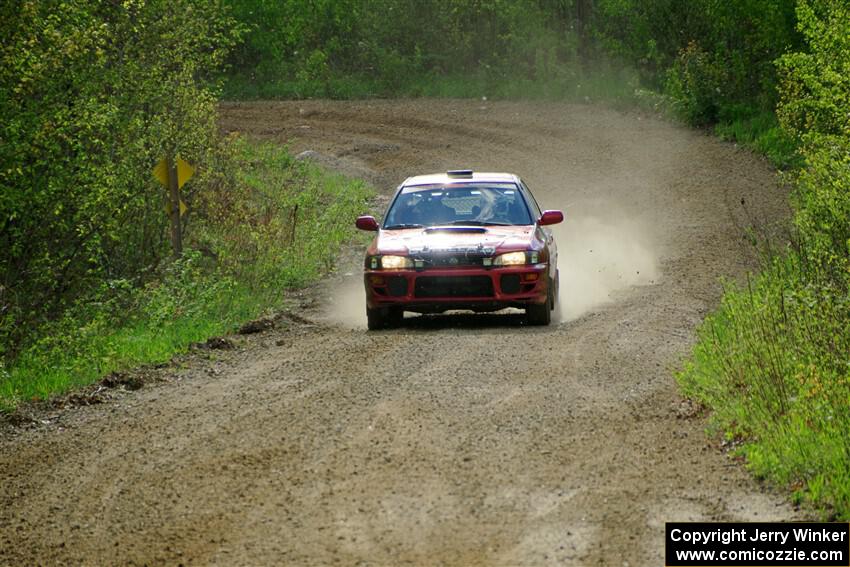 Arin DeMaster / Dustin Sharkozy Subaru Impreza on SS5, Blue Trail II.