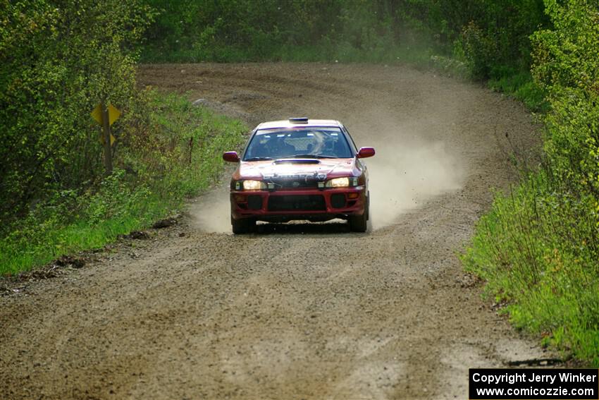 Arin DeMaster / Dustin Sharkozy Subaru Impreza on SS5, Blue Trail II.