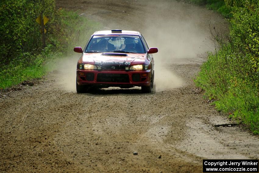 Arin DeMaster / Dustin Sharkozy Subaru Impreza on SS5, Blue Trail II.