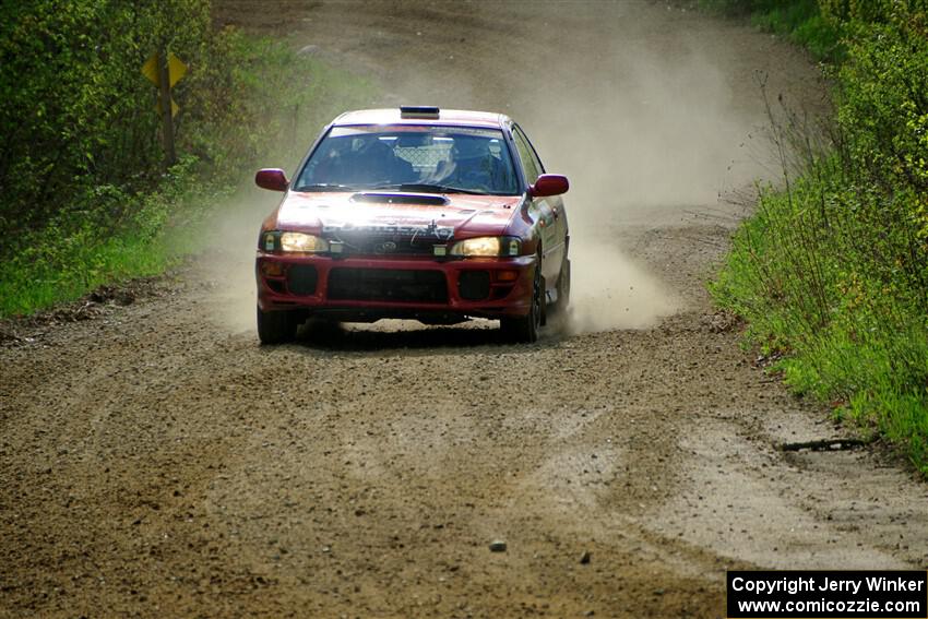 Arin DeMaster / Dustin Sharkozy Subaru Impreza on SS5, Blue Trail II.