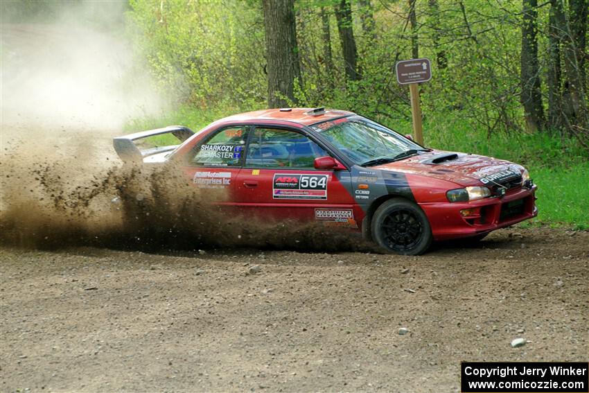Arin DeMaster / Dustin Sharkozy Subaru Impreza on SS5, Blue Trail II.