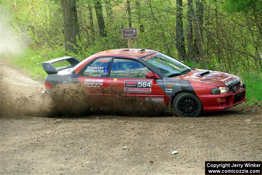 Arin DeMaster / Dustin Sharkozy Subaru Impreza on SS5, Blue Trail II.